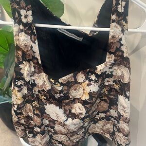 Floral Sleeveless Top